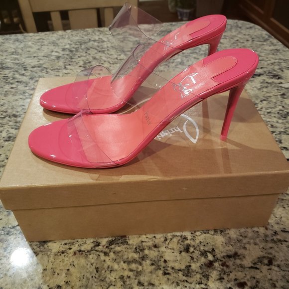Christian Louboutin Shoes - NEW 💕 Christian Louboutin Just Nothing PVC Mule